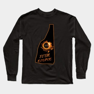 Total Eclipse 2024 New Hampshire Long Sleeve T-Shirt